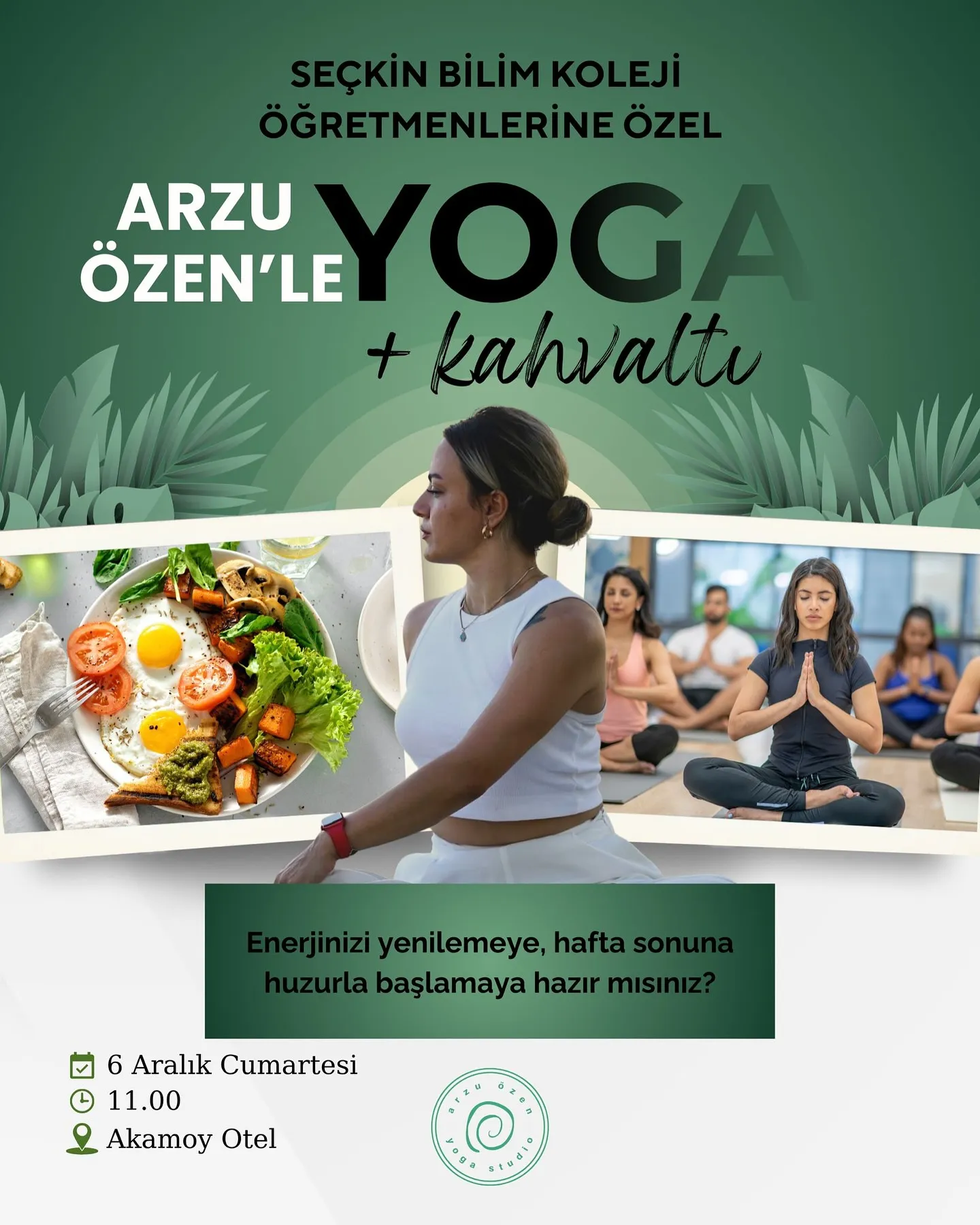 “Küçücük bir an… Kendinle buluştuğun, görseli