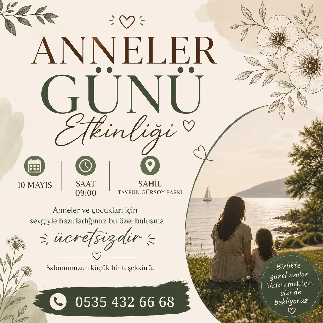 Kıymetli anneler 🌸 Hava şartları görseli