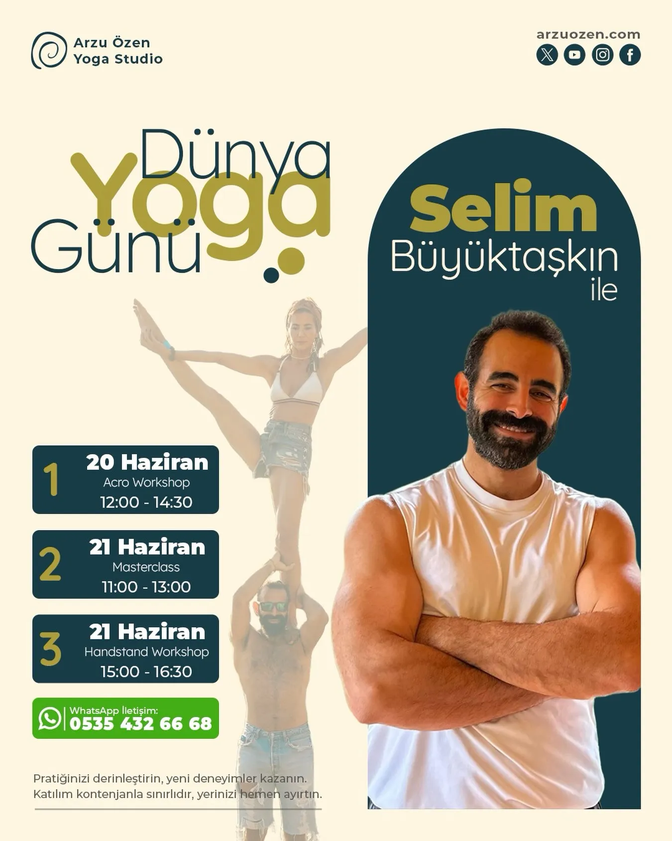 🌿 Dünya Yoga Günü’nde alanında görseli